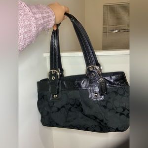Coach large shoulder hobo